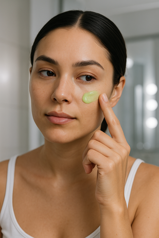 1. Aplícalo con el rostro limpio